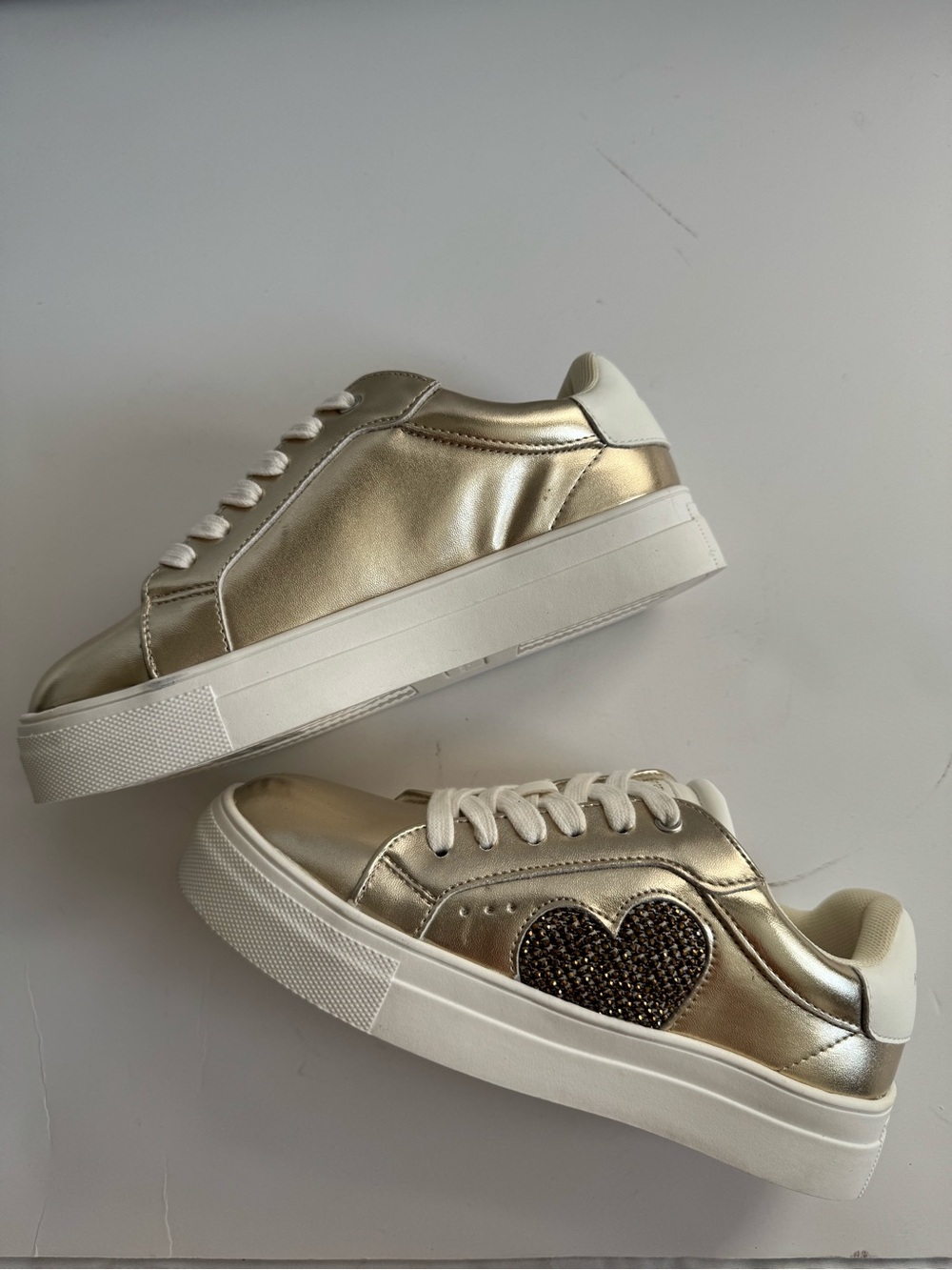 NWT! Kurt Geiger Kids mini Lana heart shoes - size 3 - Picture 8 of 10